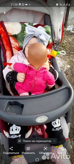 Коляска anex sport 2 в 1