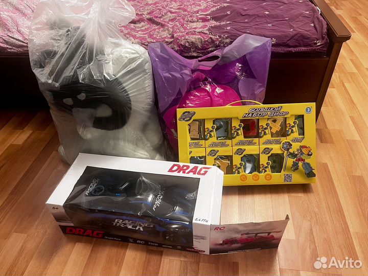 Вещи игрушки пакетом