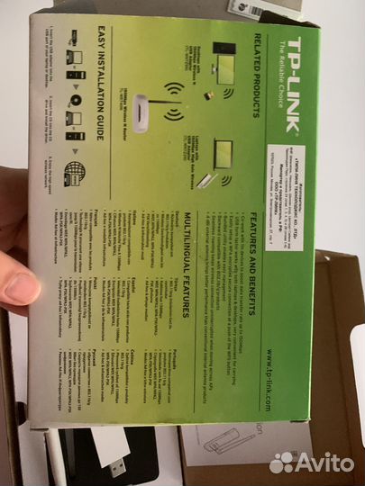 Wifi адаптер tp link