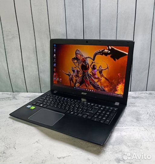 Игровой acer i3/8gb/SSD/FHD/940mx/акб+