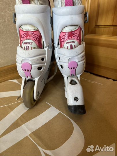 Ролики Roces Flash 3.0 раздвижные р 30-35