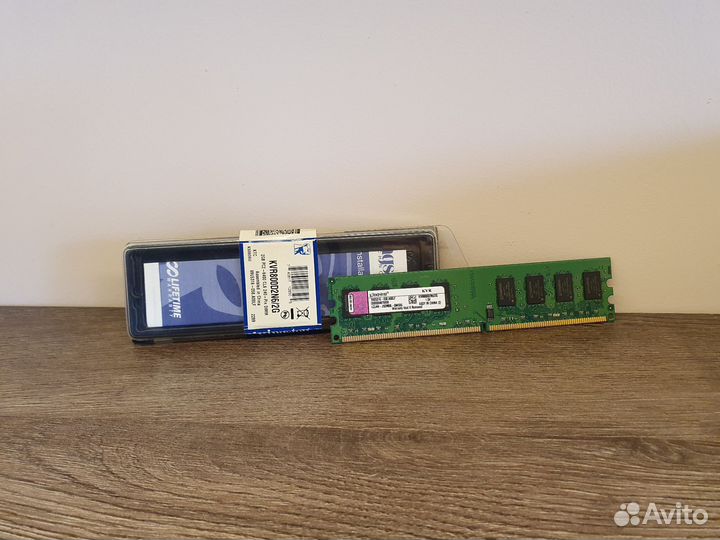 Озу Kingston DDR2 2GB KVR800D2N6/2G