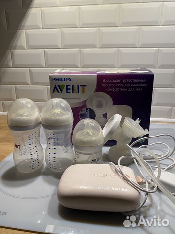 Молокоотсос avent электрический новый