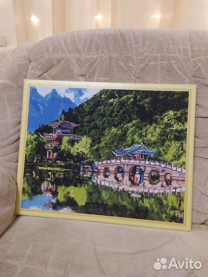 Картина стразами