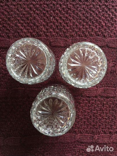 Кувшин со стаканами богемия