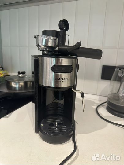 Кофеварка рожковая scarlett