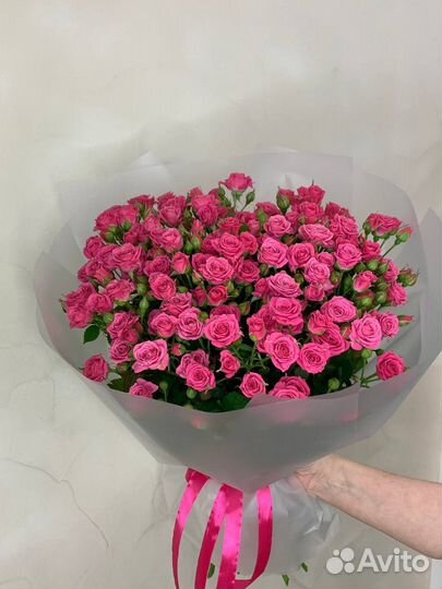 Букет из кустовыз итз