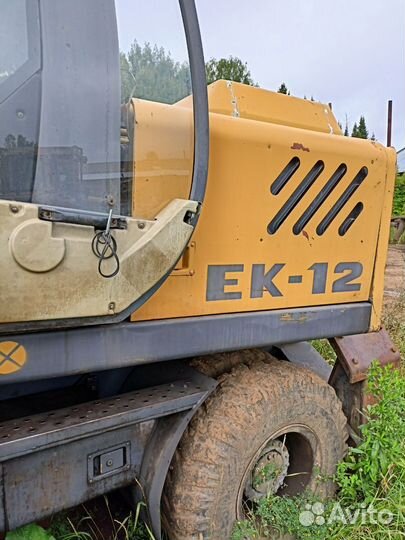 Колёсный экскаватор Твэкс ЕК-12, 2003