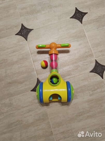 Катапульта Tomy Толкай-Запускай-Собирай