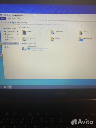 Ноутбук acer