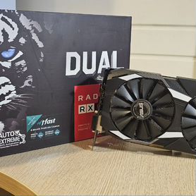 Видеокарта rx580 8gb asus