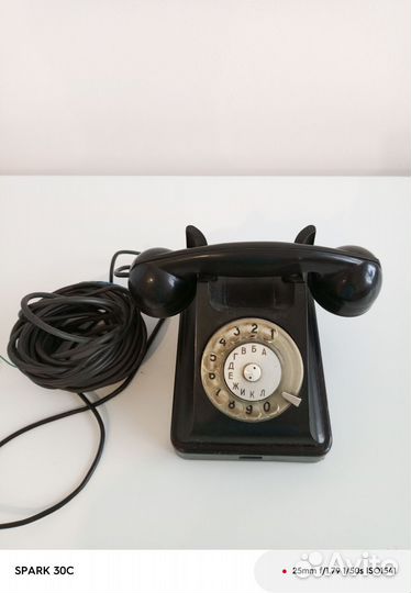 Старый телефон СССР