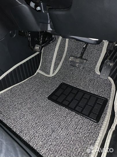 3d коврики из экокожи на Opel Commodore