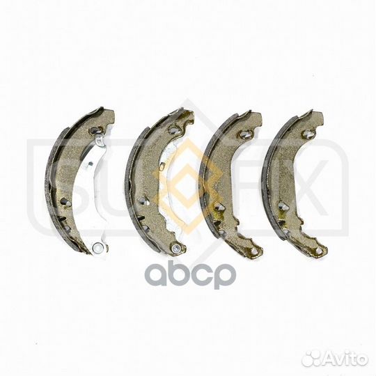 Барабанные тормозные колодки зад прав/лев
