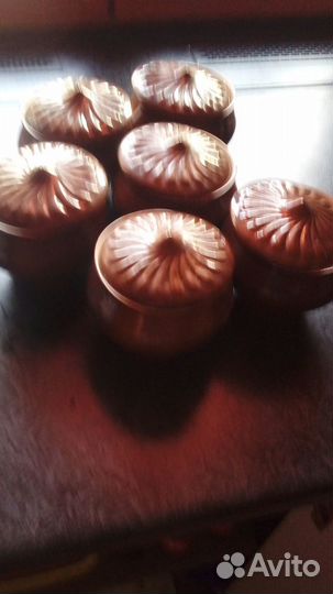 Горшочки глинянные с крышками для жаркого