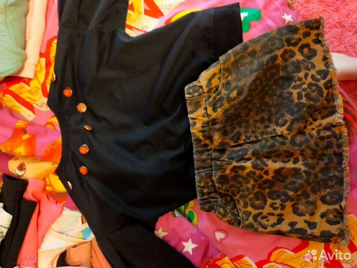 Вещи пакетом для девочки 120-128