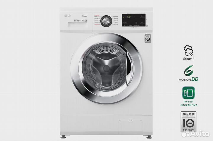 Стиральная машина LG F2J3HS2W Новая