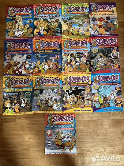 Скуби-Ду Великие Тайны Мира (12 журналов + 2)