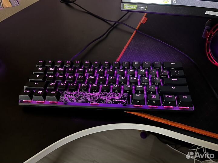 Игровая механическая клавиатура hyperx