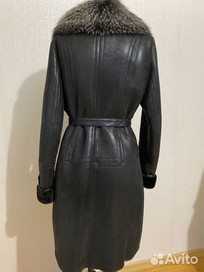 Дубленка натуральная женская 46 48 размер