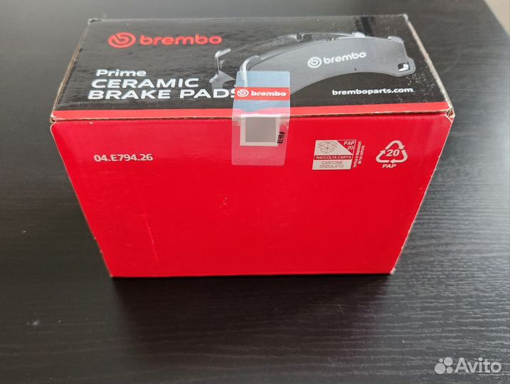 Тормозные колодки brembo AMG c63 cls63 e63 s600