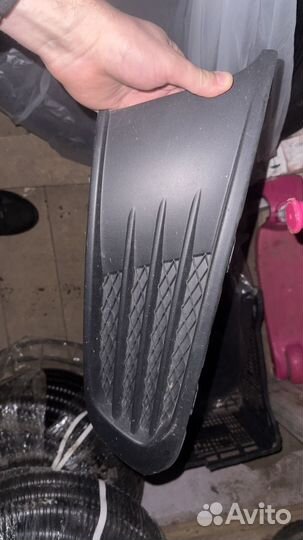 Накладки бампера polo sedan