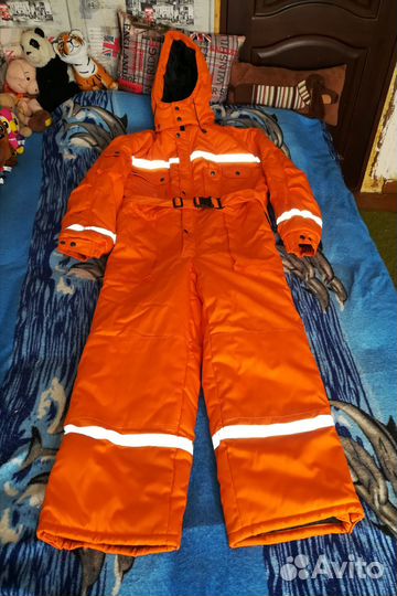 Зимний теплый комбинезон