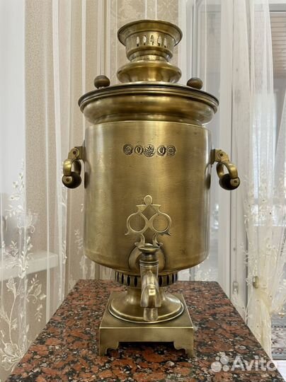 Редкий царский самовар Красильникова