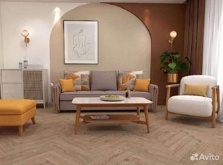 Ламинат Леруа Мерлен Дуб Фрост