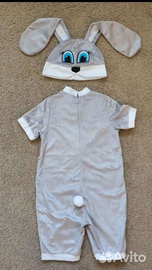 Новогодний костюм кролика 104