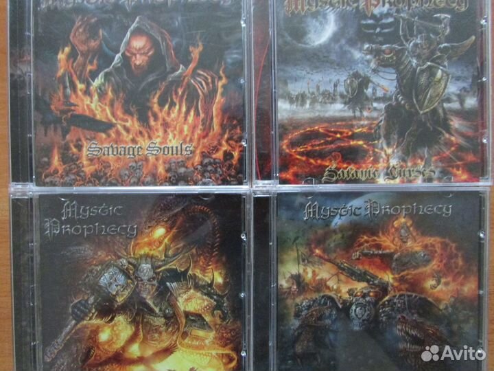 Cd диски firewind\ mystic prophecy\shakra\masterp