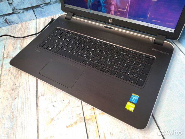 Мощный HP Pavilion 17 на i5/ RAM 12/ SSD/GT 840m