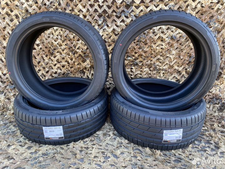 Hankook Ventus S1 Evo 3 K127B 245/40 R21 и 275/35 R21 100Y