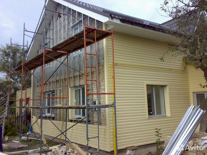 Фасадные работы под ключ