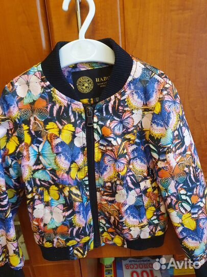 Куртка для девочки (кожа)дорогие бренды