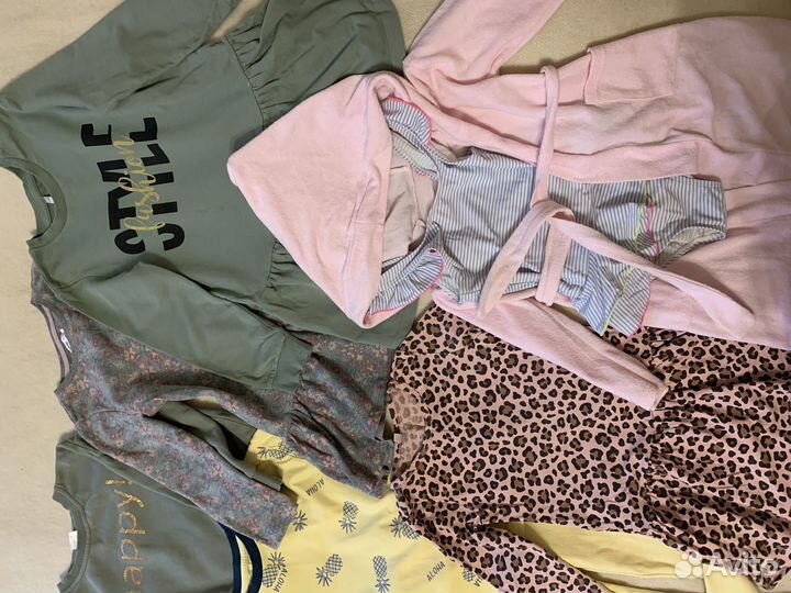 Вещи на девочку пакетом. 104-110