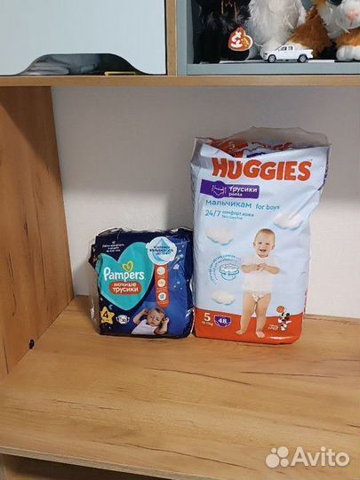 Подгузники трусики ночные pampers 4, Haggis 5