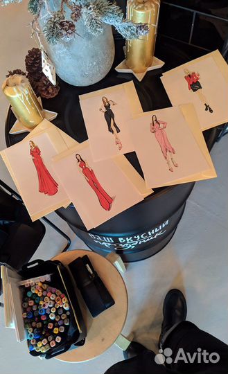 Художница на мероприятие, ивент-иллюстратор