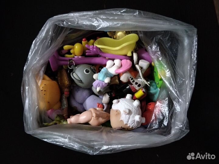 Пакет игрушек киндер и не только
