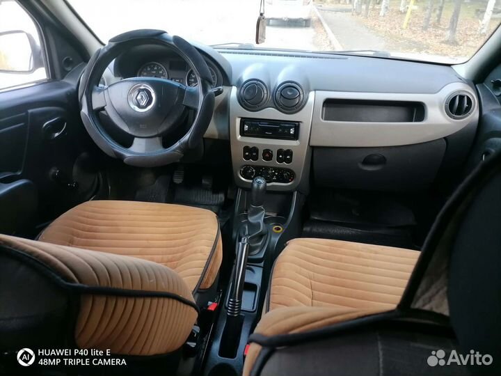 Renault Logan 1.4 МТ, 2012, битый, 206 000 км
