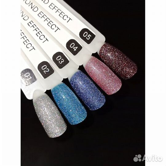 Светоотражающий гель лак для ногтей