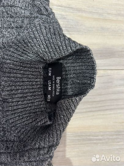 Серая водолазка