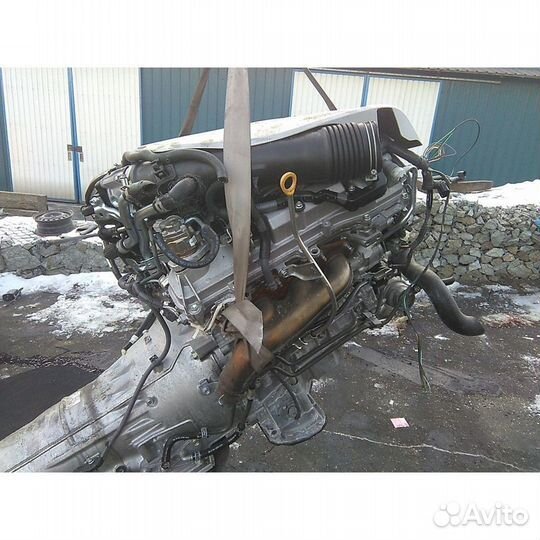 Двигатель двс с навесным toyota crown GRS214 2GR-F