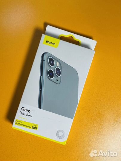 Защитное стекло на камеру iPhone 11 pro/11 pro max