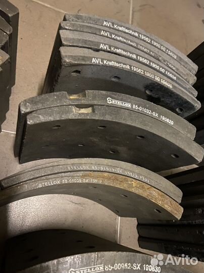 Накладки колодки на грузовик