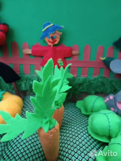 Развивающая игра из фетра