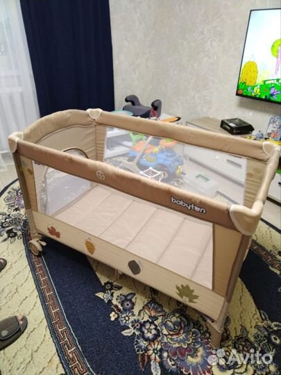 Детская кровать манеж