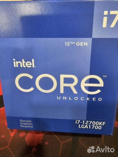 Процессор intel core i7 12700kf BOX