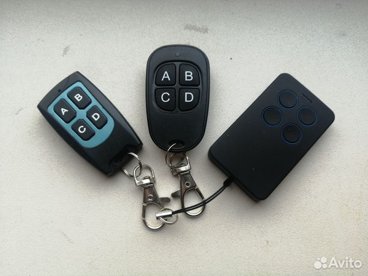 Настройка пультов для ворот, роллет, шлагбаумов