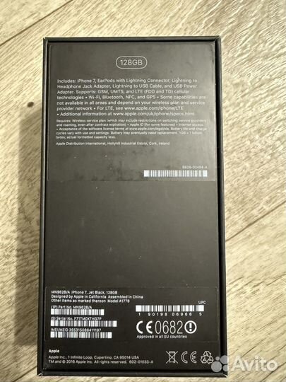 iPhone 7, 128 ГБ